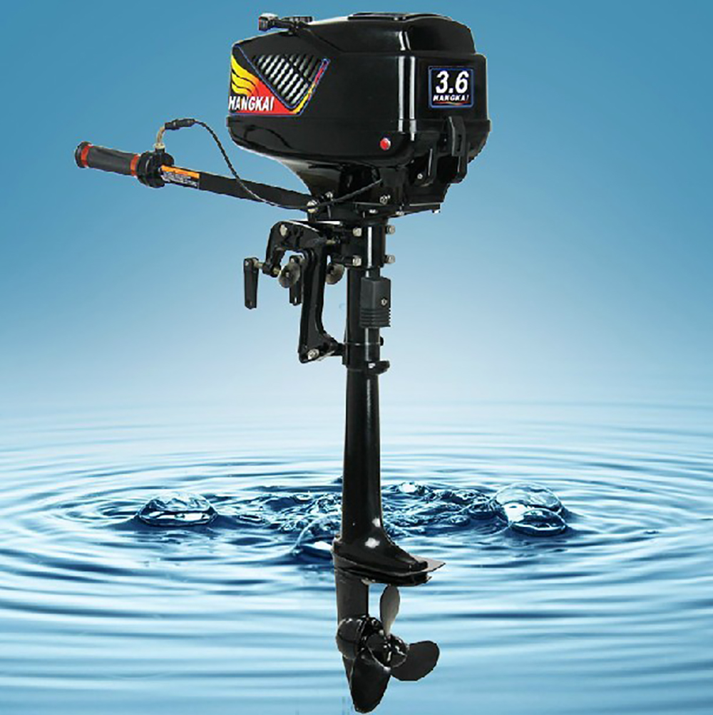 Fishing Boat Outboard Motor - Подвесной мотор HANGKAI, 2-тактный надувной двигатель