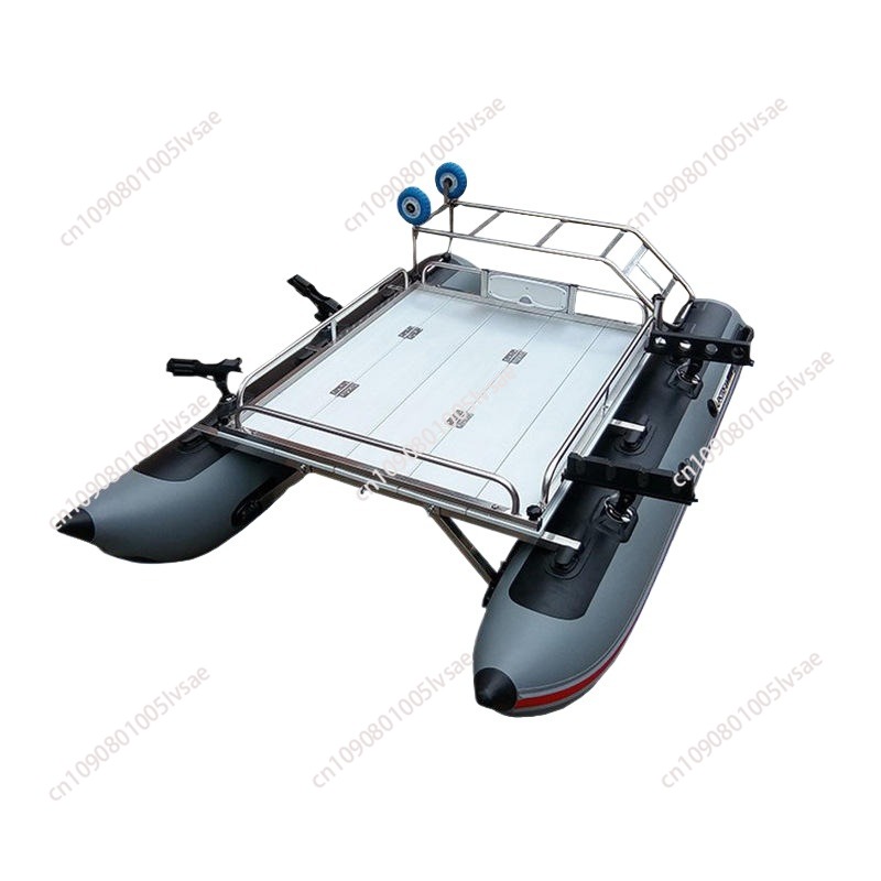 Fishing Boat Aluminum - Алюминиевая надувная лодка-понтон из ПВХ 1/2/4-местная,
