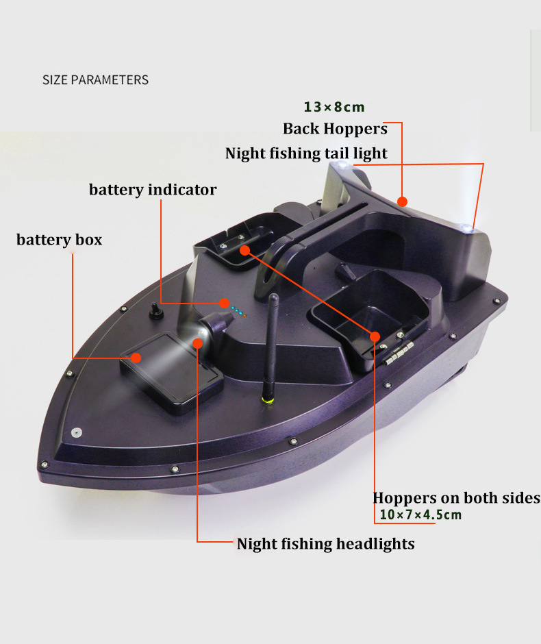 GPS RC Наживка Лодка Эхолот Ло – обзор и цена Fishing Boat Gps