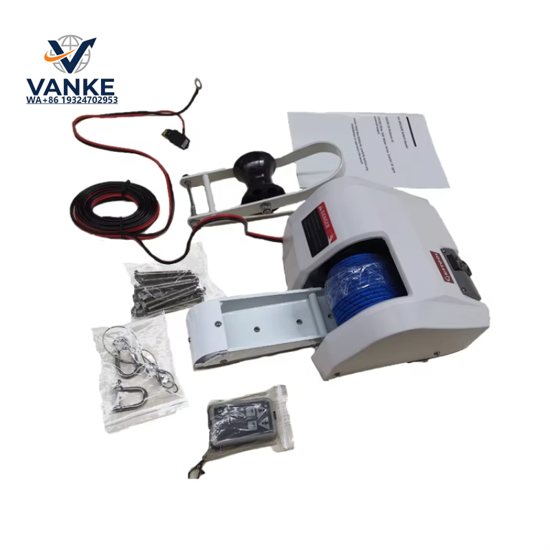 Электрическая лебедка для якор – обзор и цена Fishing Boat Anchor Winch